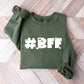 BFF Heart Design - BFF Unisex Crewneck T-Shirt Sweatshirt Hoodie