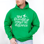 True Friendship Knows No Distance - BFF Unisex Crewneck T-Shirt Sweatshirt Hoodie