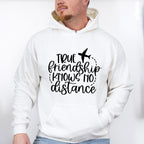 True Friendship Knows No Distance - BFF Unisex Crewneck T-Shirt Sweatshirt Hoodie