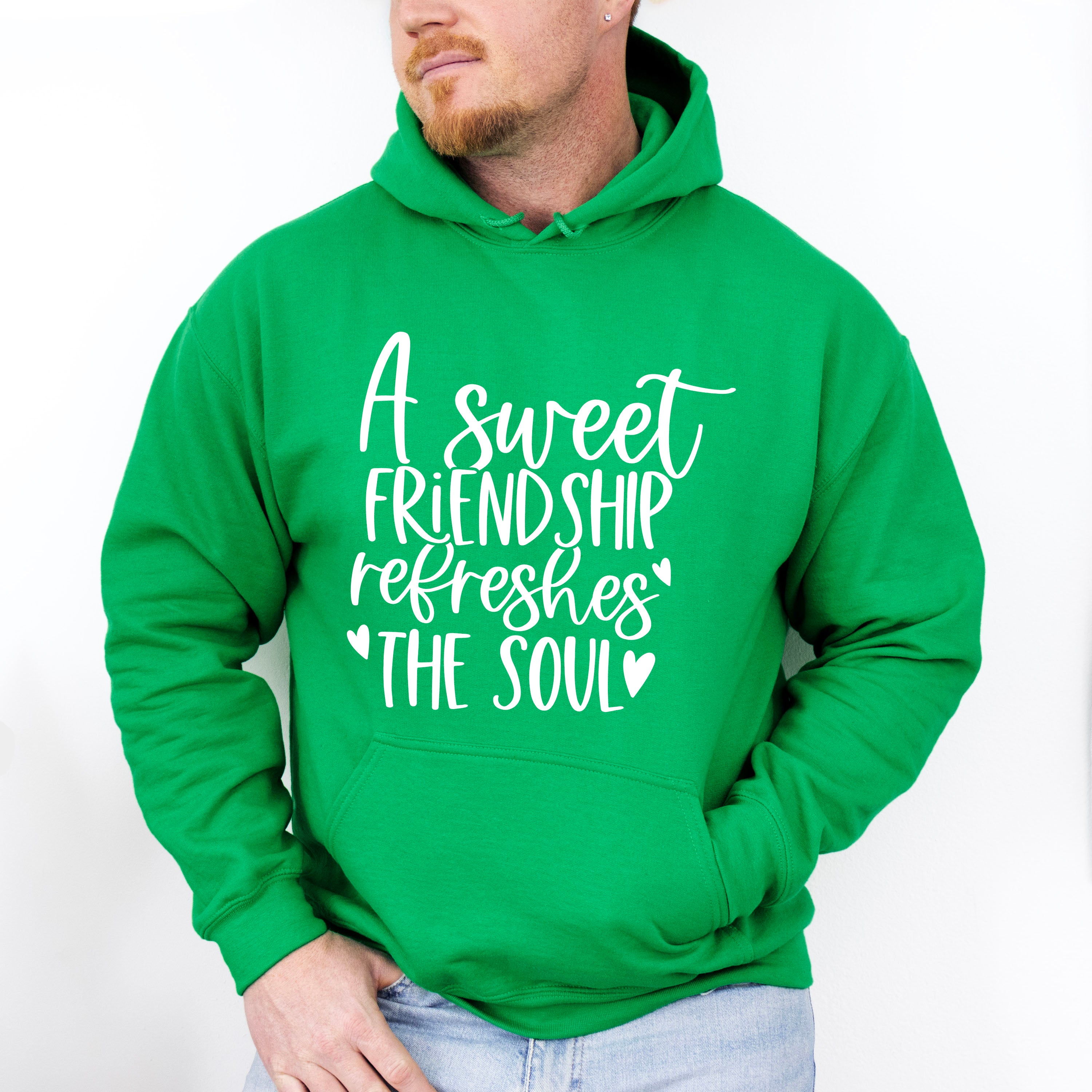 A Sweet Friendship Refreshes The Soul - BFF Unisex Crewneck T-Shirt Sweatshirt Hoodie