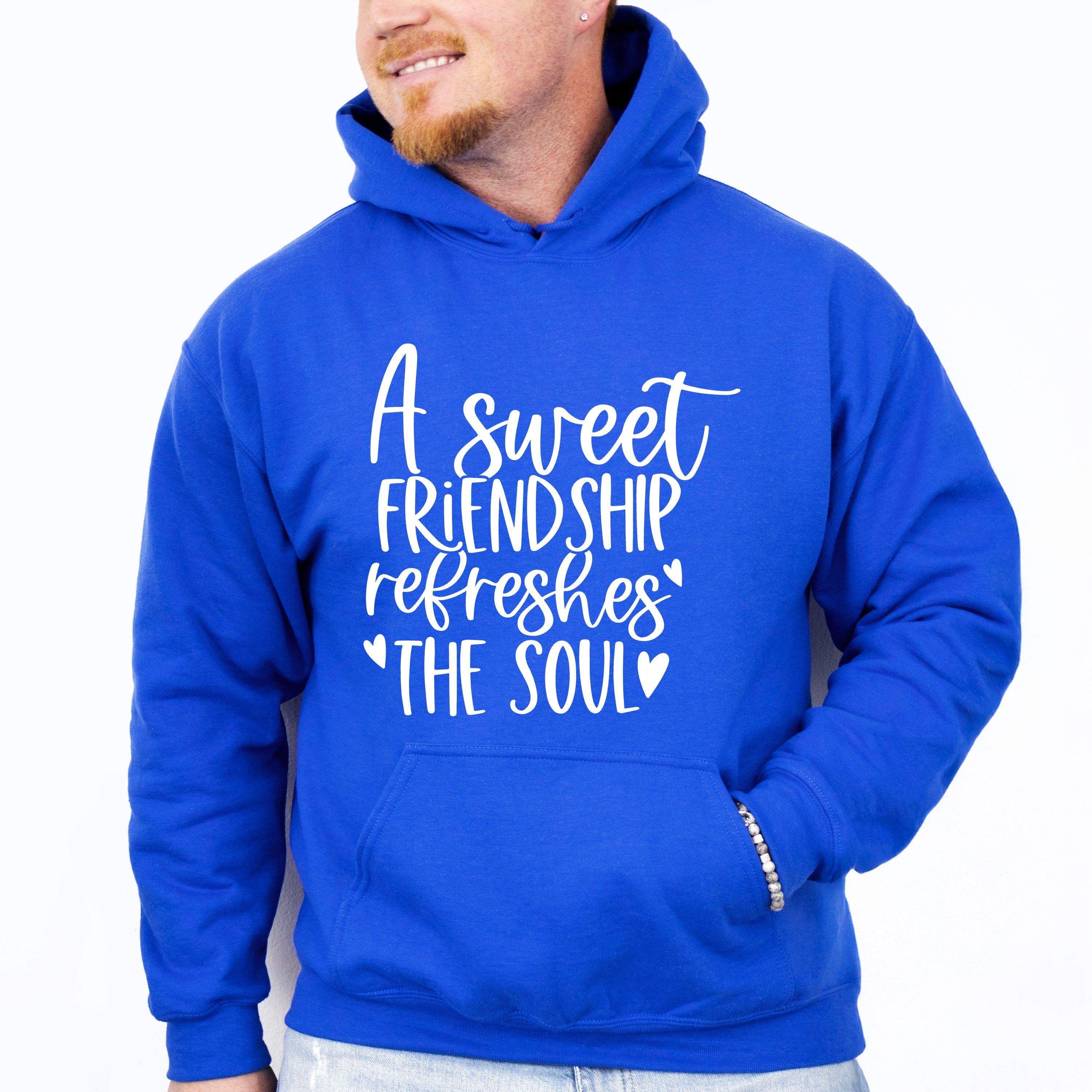 A Sweet Friendship Refreshes The Soul - BFF Unisex Crewneck T-Shirt Sweatshirt Hoodie