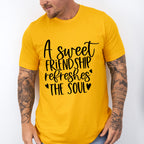 A Sweet Friendship Refreshes The Soul - BFF Unisex Crewneck T-Shirt Sweatshirt Hoodie