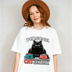 Personal Cat Servant - Cats Unisex Crewneck T-Shirt Sweatshirt Hoodie