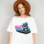 So Lit Right Meow DJ Cat Design - Cats Unisex Crewneck T-Shirt Sweatshirt Hoodie