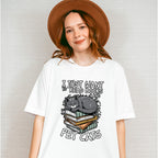 I Just Wanna Read Books And Pet Cats - Cats Unisex Crewneck T-Shirt Sweatshirt Hoodie