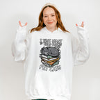 I Just Wanna Read Books And Pet Cats - Cats Unisex Crewneck T-Shirt Sweatshirt Hoodie