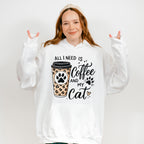 All I Need Is Coffee And My Cat - Cats Unisex Crewneck T-Shirt Sweatshirt Hoodie