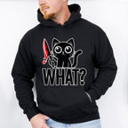 What Cat Knife Design - Cats Unisex Crewneck T-Shirt Sweatshirt Hoodie