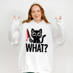 What Cat Knife Design - Cats Unisex Crewneck T-Shirt Sweatshirt Hoodie