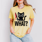 What Cat Knife Design - Cats Unisex Crewneck T-Shirt Sweatshirt Hoodie