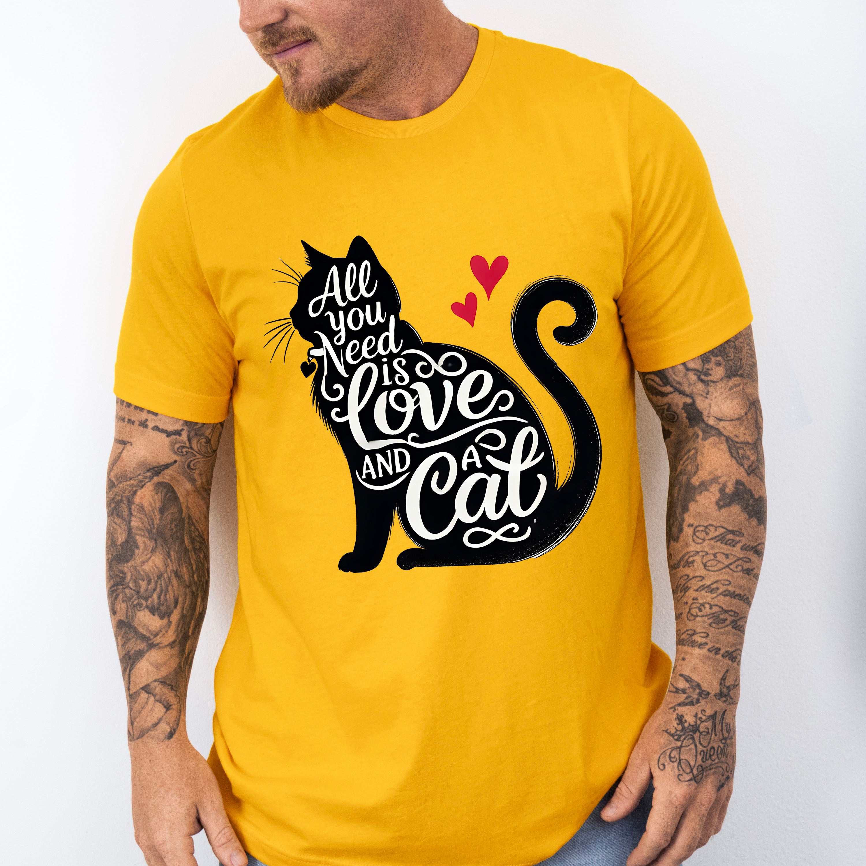 All You Need Is Love And A Cat - Cats Unisex Crewneck T-Shirt Sweatshirt Hoodie