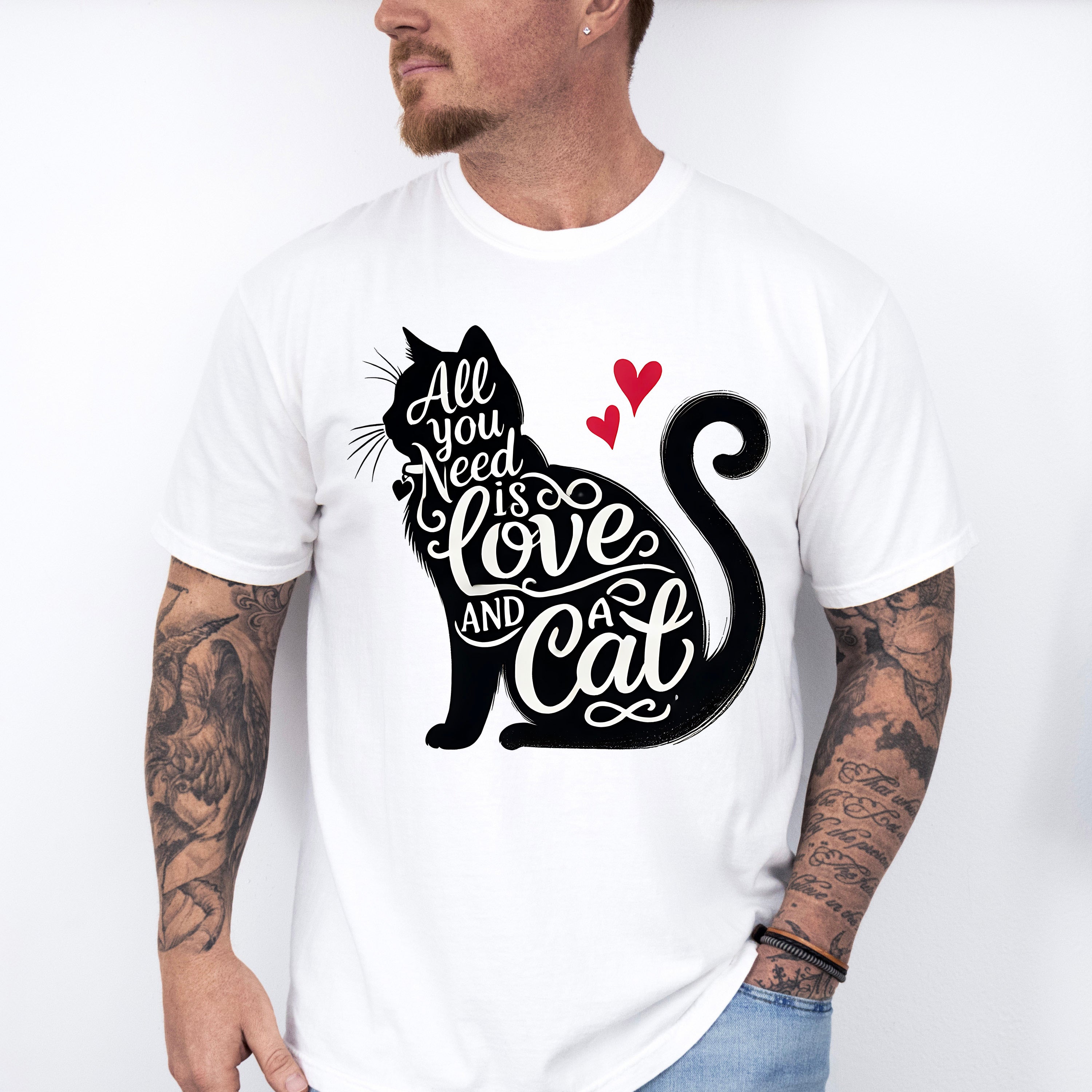 All You Need Is Love And A Cat - Cats Unisex Crewneck T-Shirt Sweatshirt Hoodie