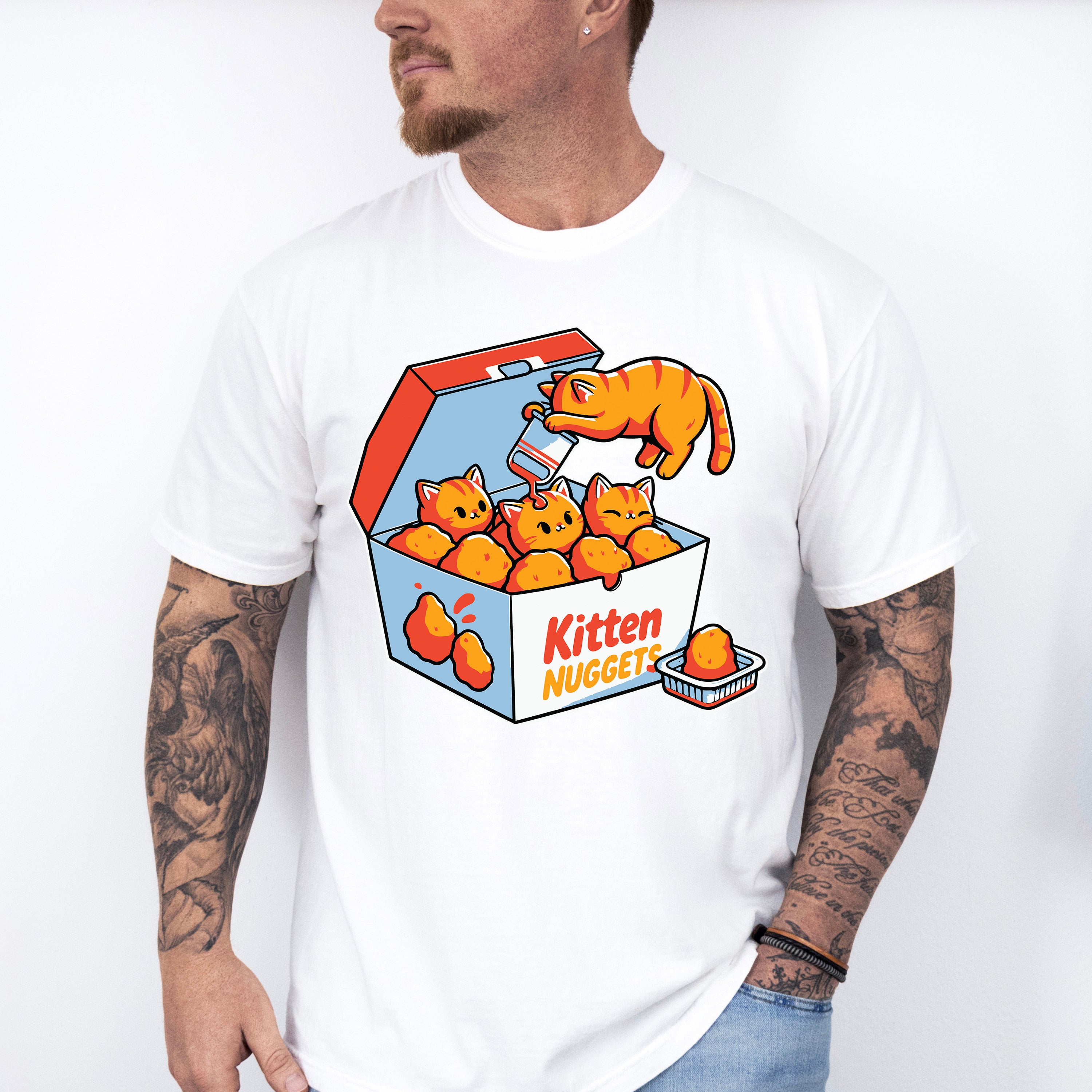 Kitten Nuggets - Cats Unisex Crewneck T-Shirt Sweatshirt Hoodie