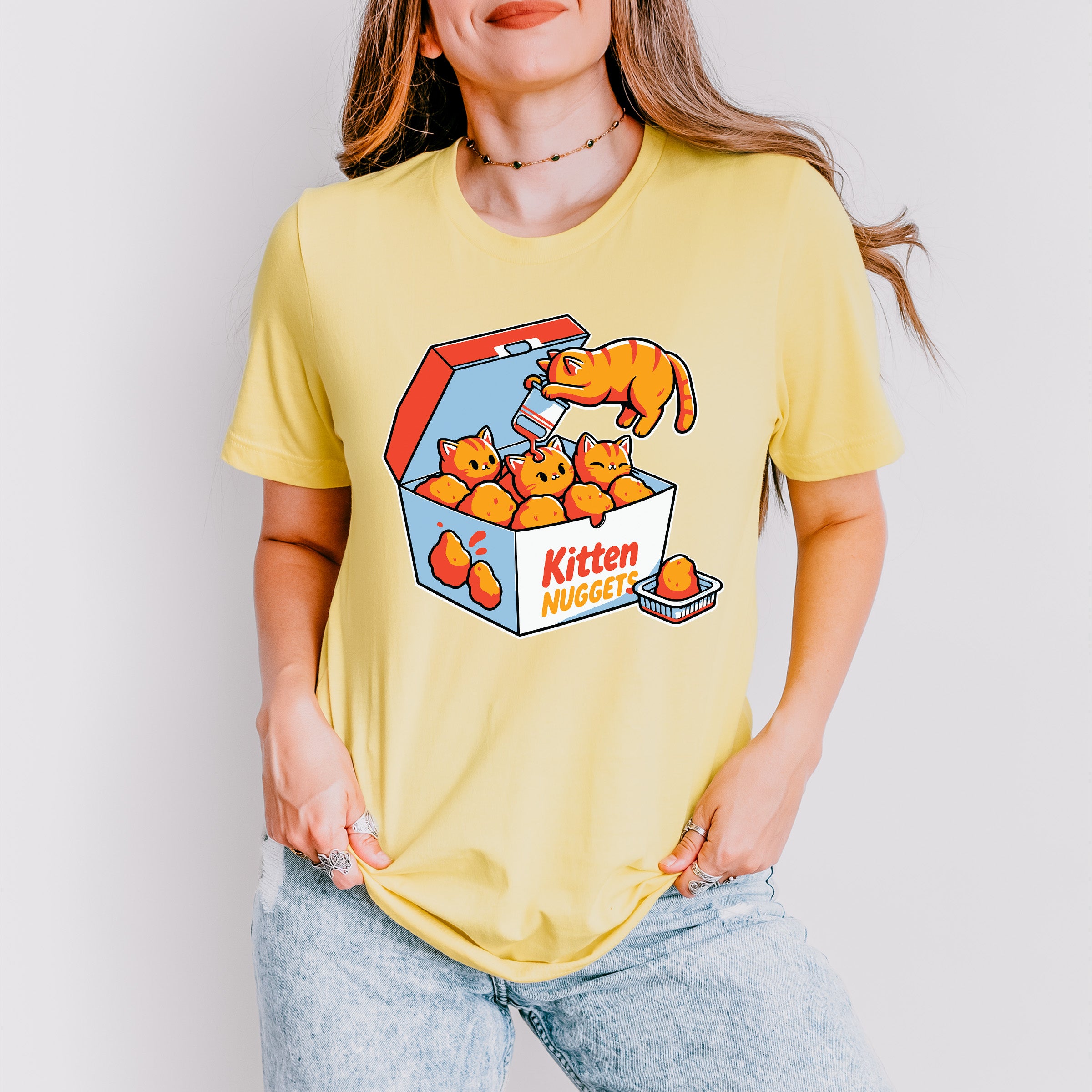 Kitten Nuggets - Cats Unisex Crewneck T-Shirt Sweatshirt Hoodie