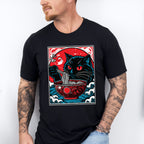 Cat Eating Ramen - Cats Unisex Crewneck T-Shirt Sweatshirt Hoodie