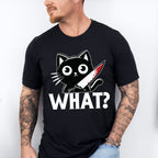 What Black Knife Cat - Cats Unisex Crewneck T-Shirt Sweatshirt Hoodie