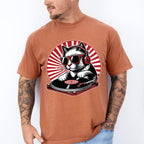Cat DJ Turntable Design - Cats Unisex Crewneck T-Shirt Sweatshirt Hoodie