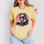 Cat DJ Turntable Design - Cats Unisex Crewneck T-Shirt Sweatshirt Hoodie