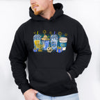 Cups Design - Hanukkah Unisex Crewneck T-Shirt Sweatshirt Hoodie