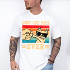 Best Cat Mom Ever Cool Cat Design - Cats Unisex Crewneck T-Shirt Sweatshirt Hoodie