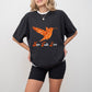 Hope Faith Love Orange Hummingbird Design - Birds Unisex Crewneck T-Shirt Sweatshirt Hoodie