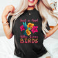 Just A Girl Who Loves Birds - Birds Unisex Crewneck T-Shirt Sweatshirt Hoodie