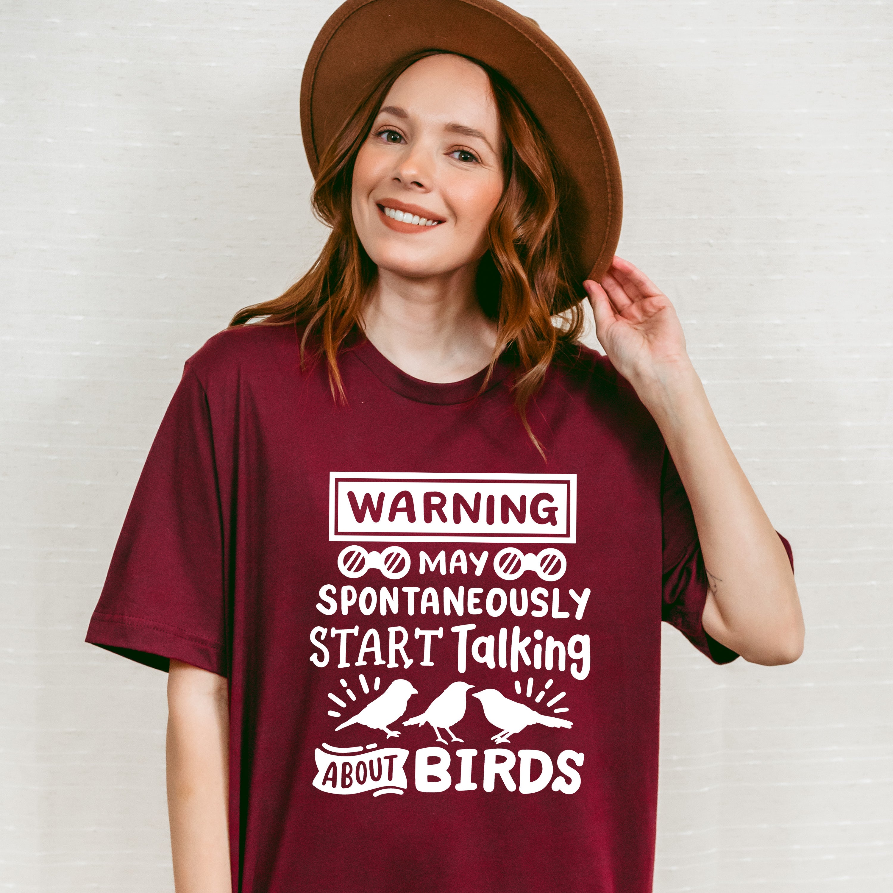 May Spontaneously Start Talking About Birds - Birds Unisex Crewneck T-Shirt Sweatshirt Hoodie