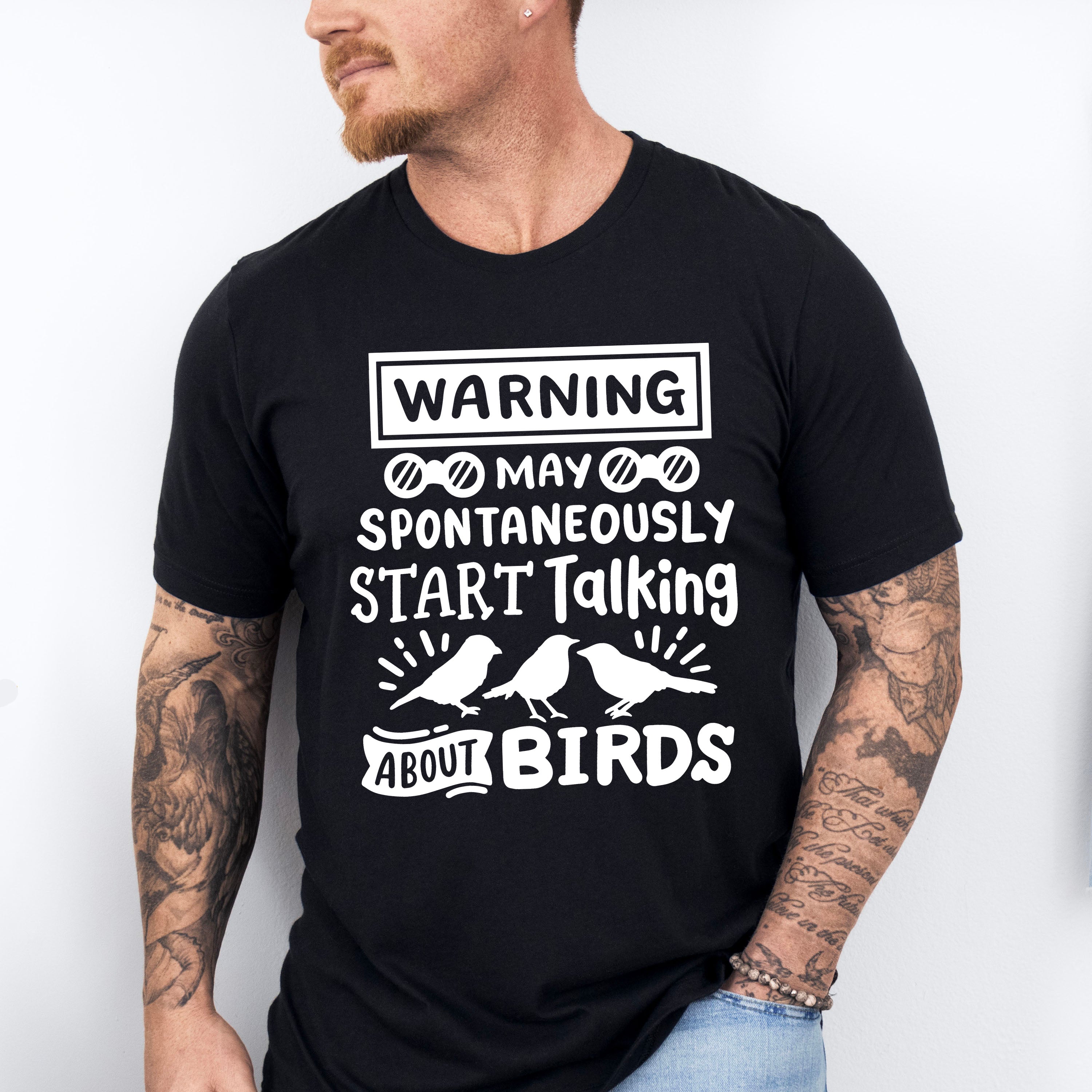 May Spontaneously Start Talking About Birds - Birds Unisex Crewneck T-Shirt Sweatshirt Hoodie