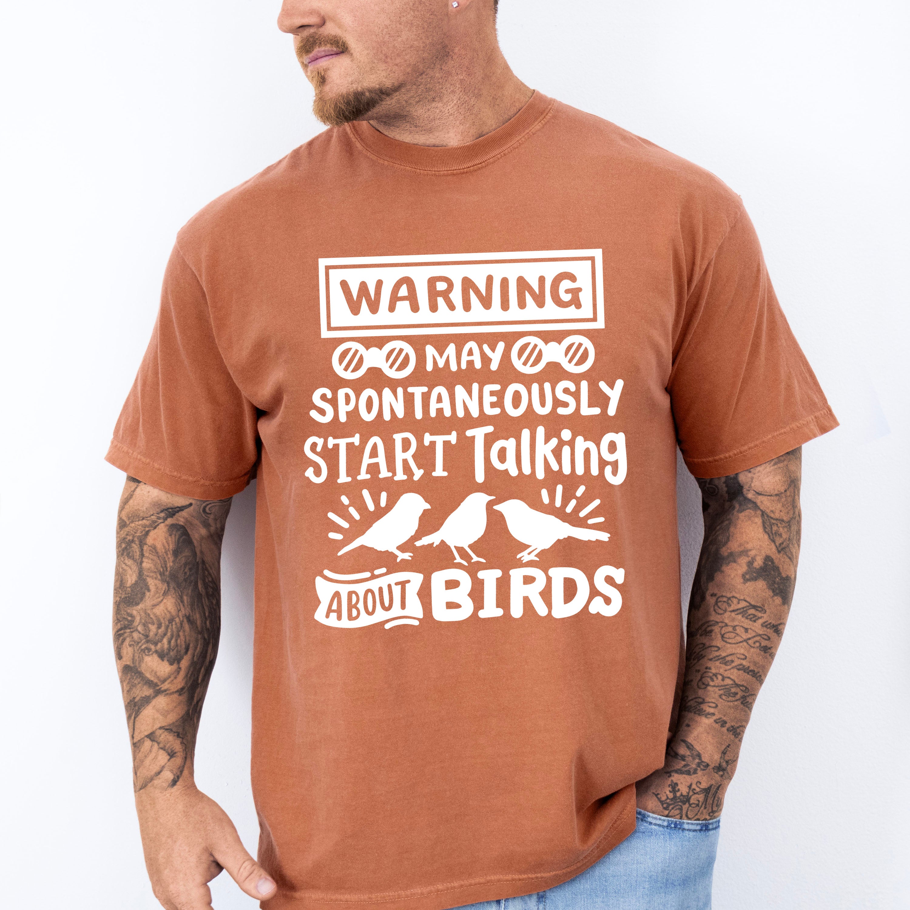 May Spontaneously Start Talking About Birds - Birds Unisex Crewneck T-Shirt Sweatshirt Hoodie