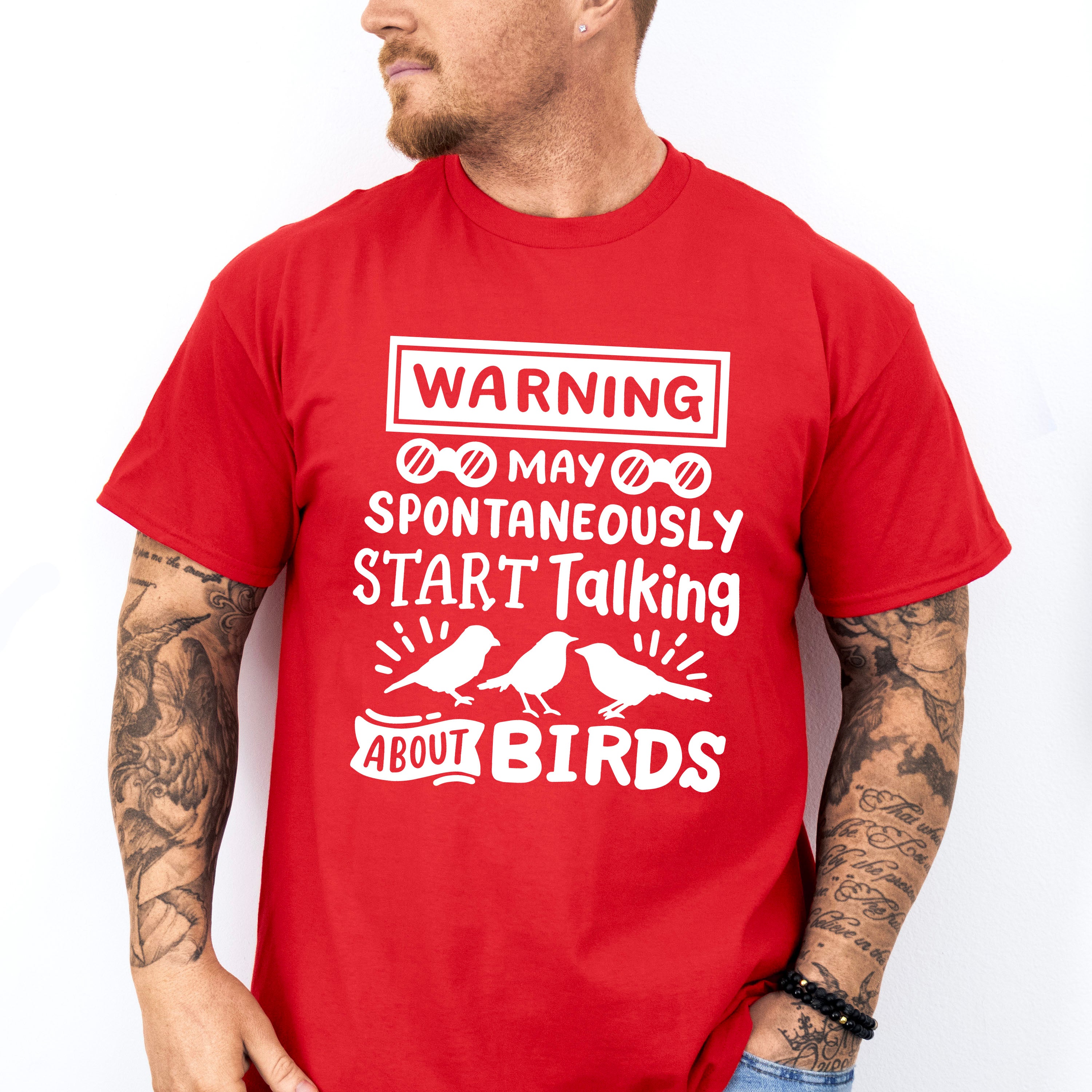 May Spontaneously Start Talking About Birds - Birds Unisex Crewneck T-Shirt Sweatshirt Hoodie