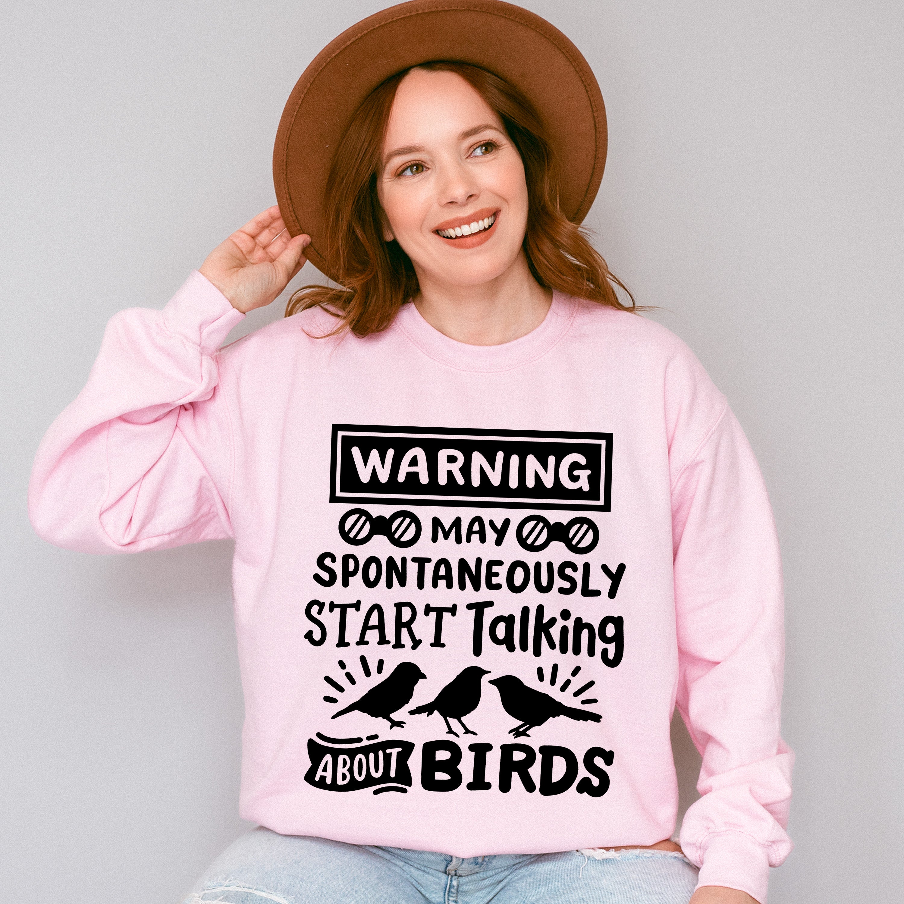 May Spontaneously Start Talking About Birds - Birds Unisex Crewneck T-Shirt Sweatshirt Hoodie