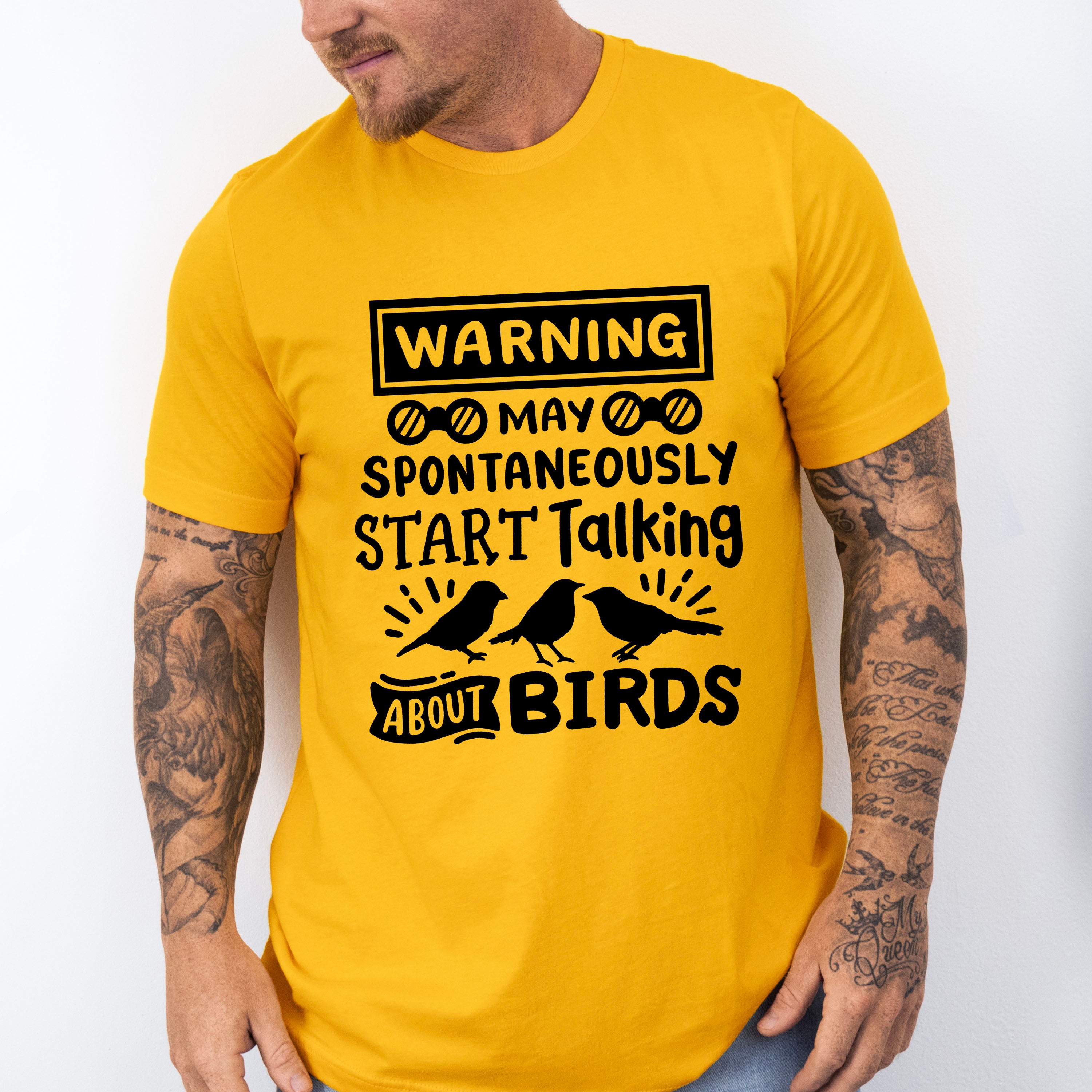 May Spontaneously Start Talking About Birds - Birds Unisex Crewneck T-Shirt Sweatshirt Hoodie
