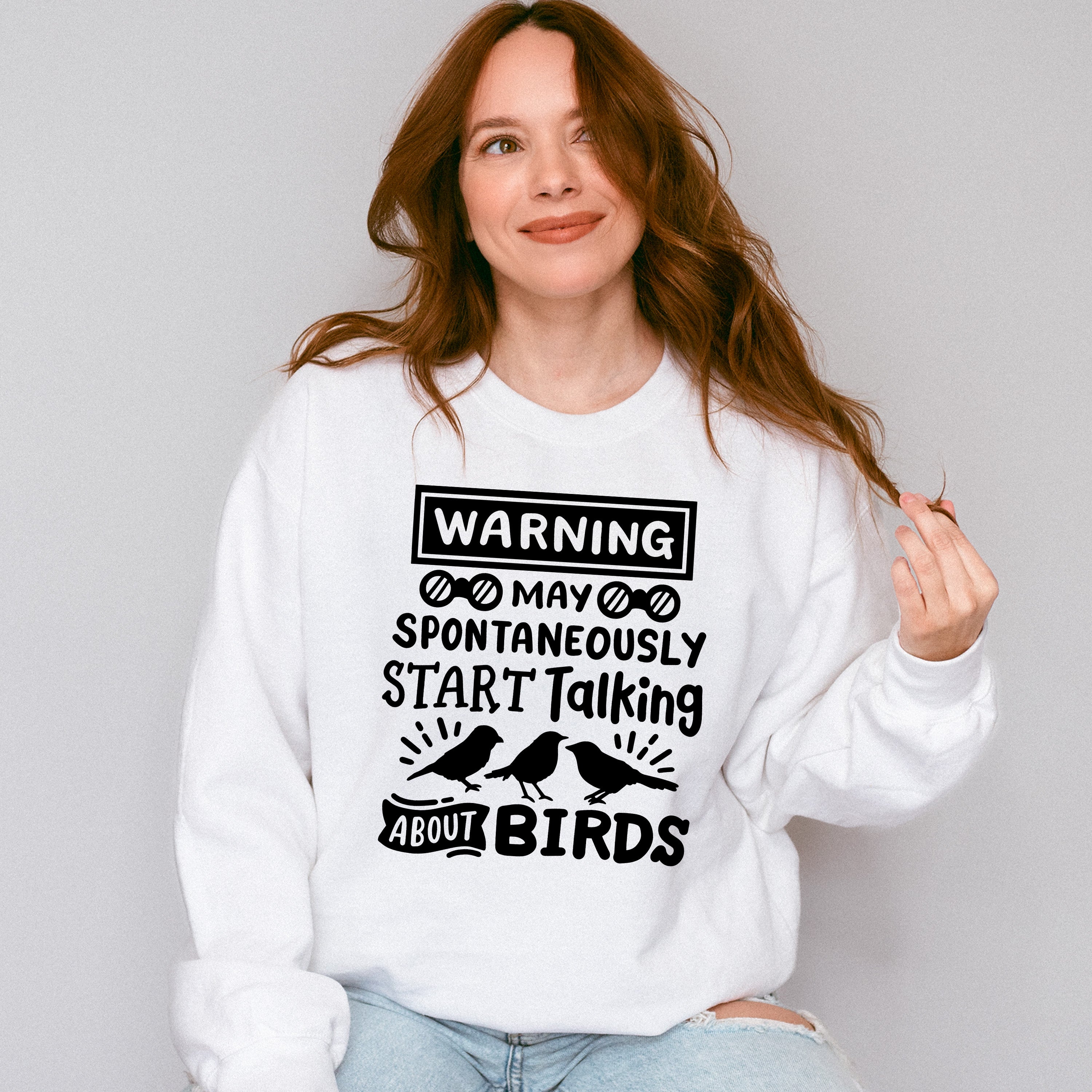 May Spontaneously Start Talking About Birds - Birds Unisex Crewneck T-Shirt Sweatshirt Hoodie