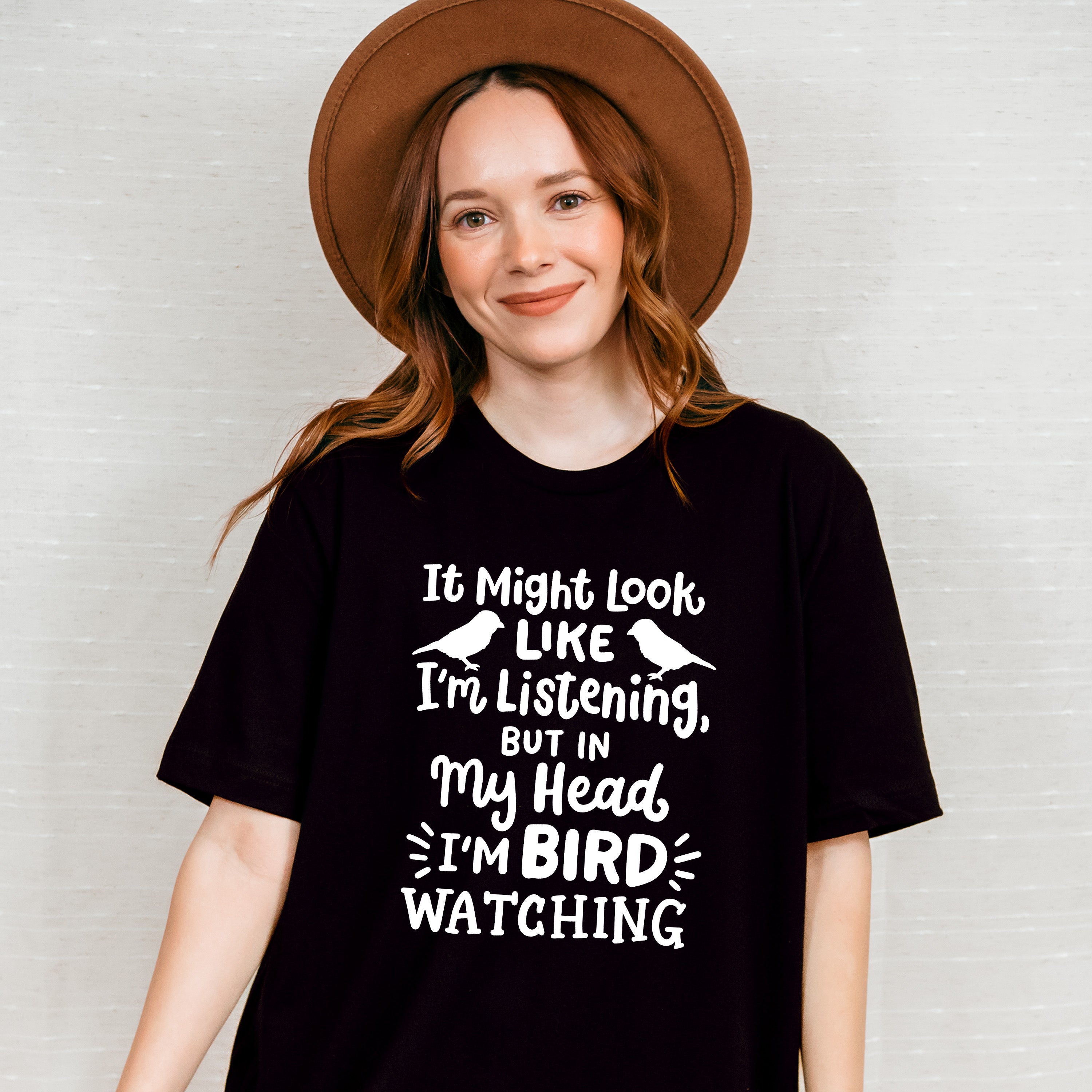 In My Head I'm Bird Watching - Birds Unisex Crewneck T-Shirt Sweatshirt Hoodie