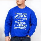 In My Head I'm Bird Watching - Birds Unisex Crewneck T-Shirt Sweatshirt Hoodie