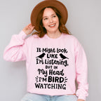 In My Head I'm Bird Watching - Birds Unisex Crewneck T-Shirt Sweatshirt Hoodie