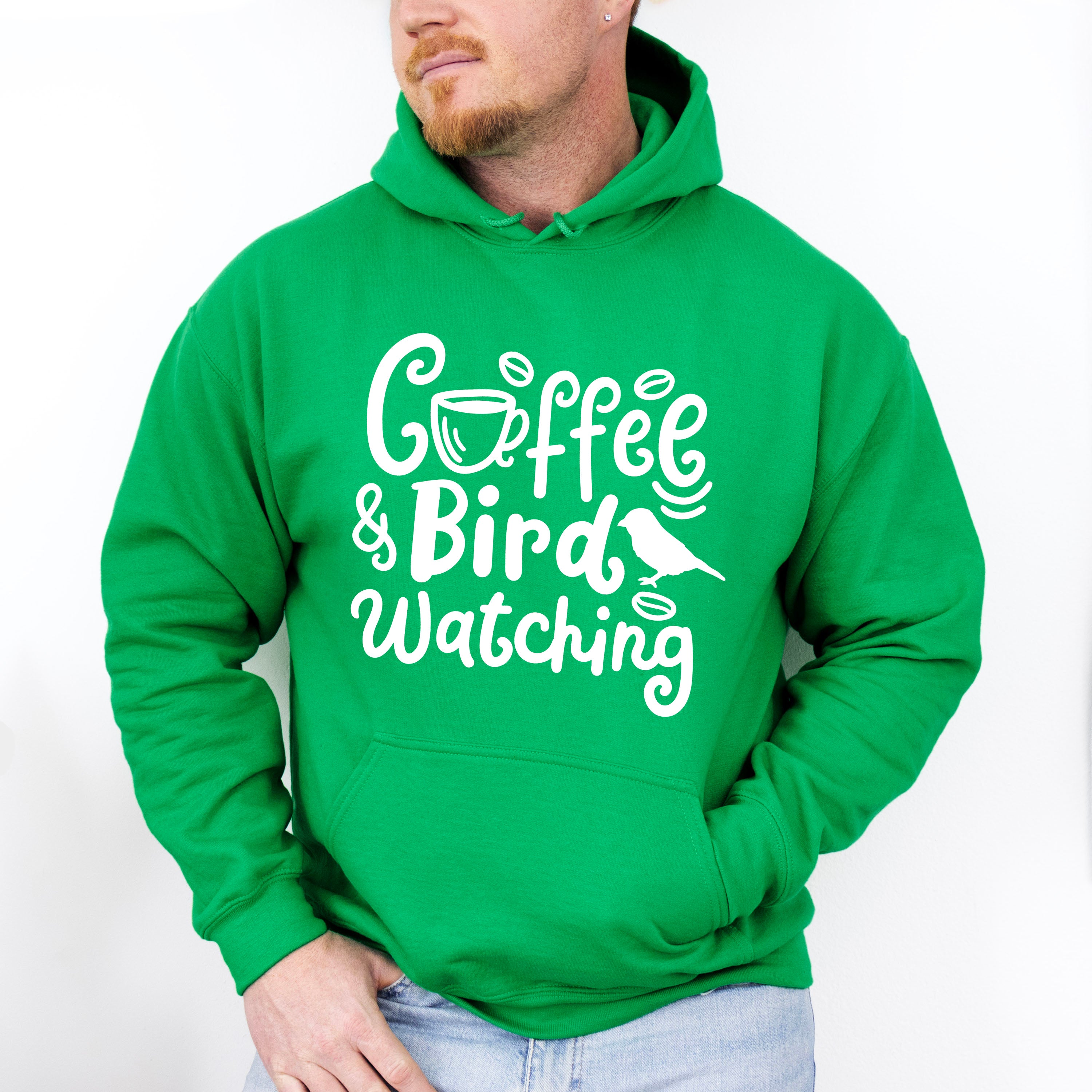 Coffee And Bird Watching - Birds Unisex Crewneck T-Shirt Sweatshirt Hoodie