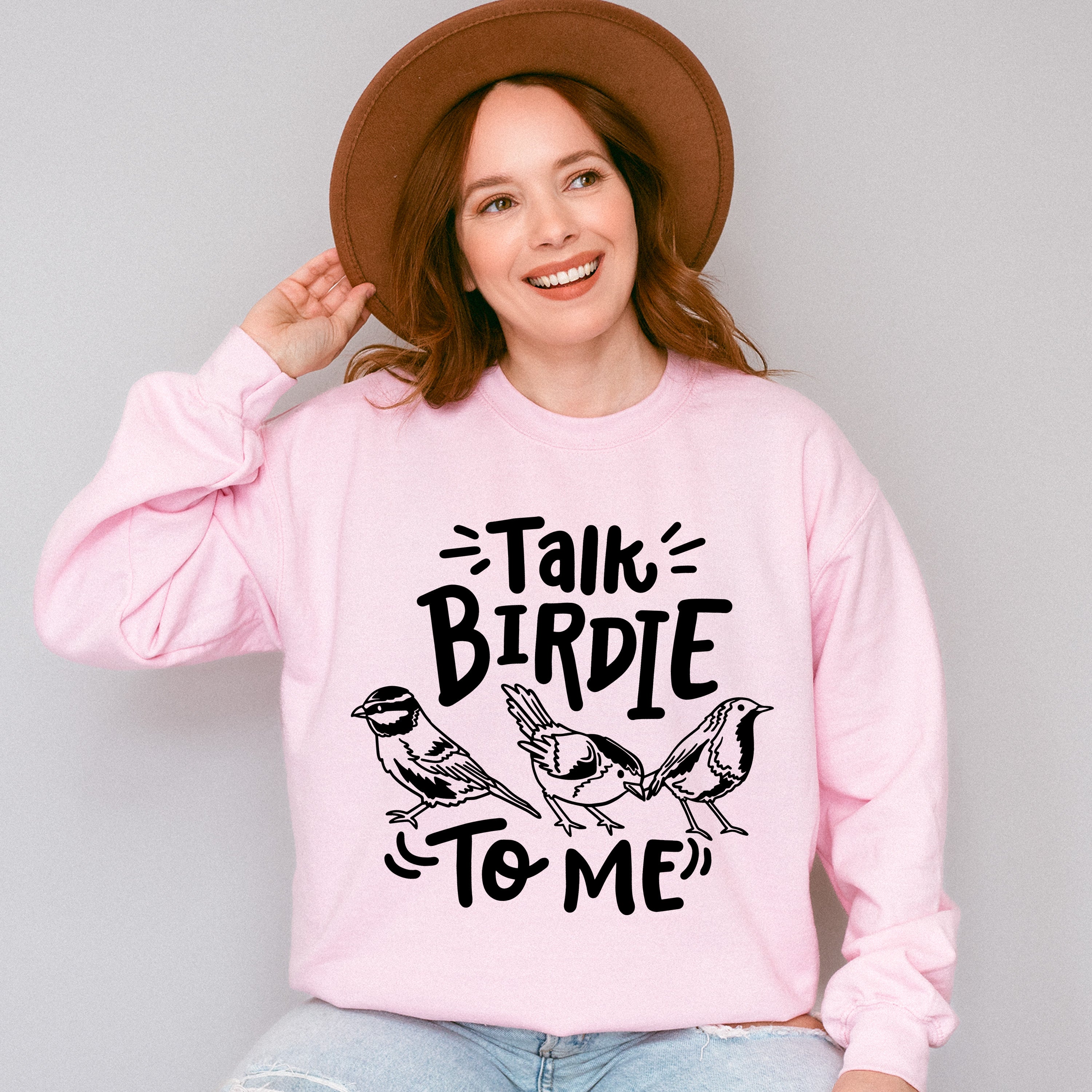 Talk Birdie To Me - Birds Unisex Crewneck T-Shirt Sweatshirt Hoodie