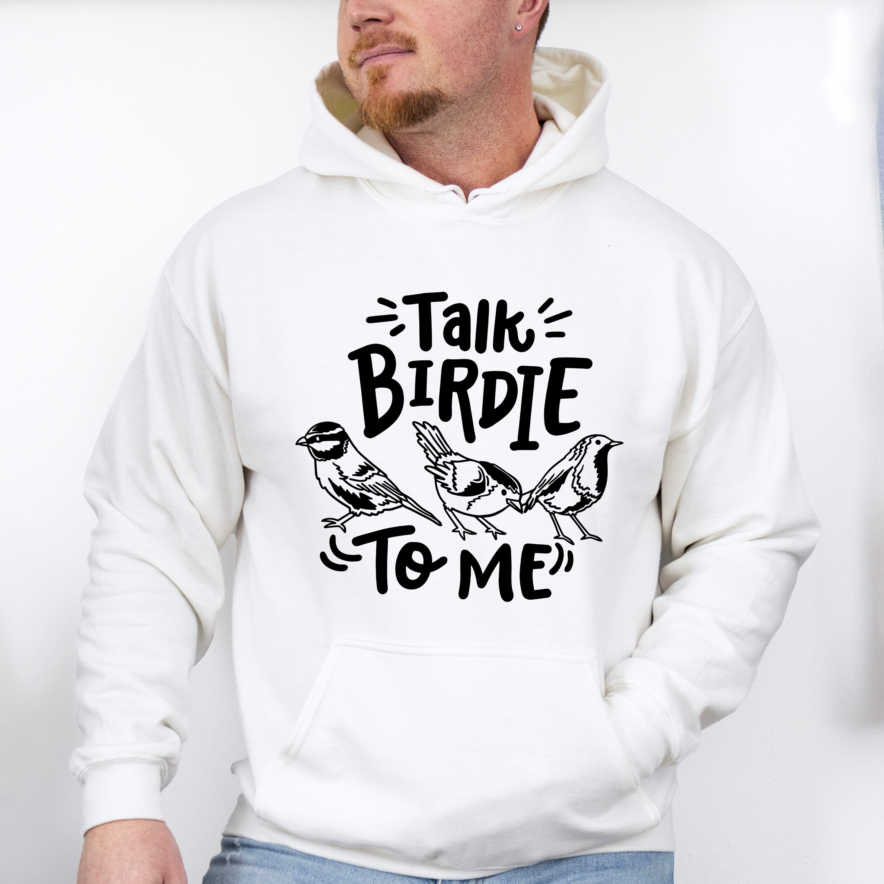 Talk Birdie To Me - Birds Unisex Crewneck T-Shirt Sweatshirt Hoodie