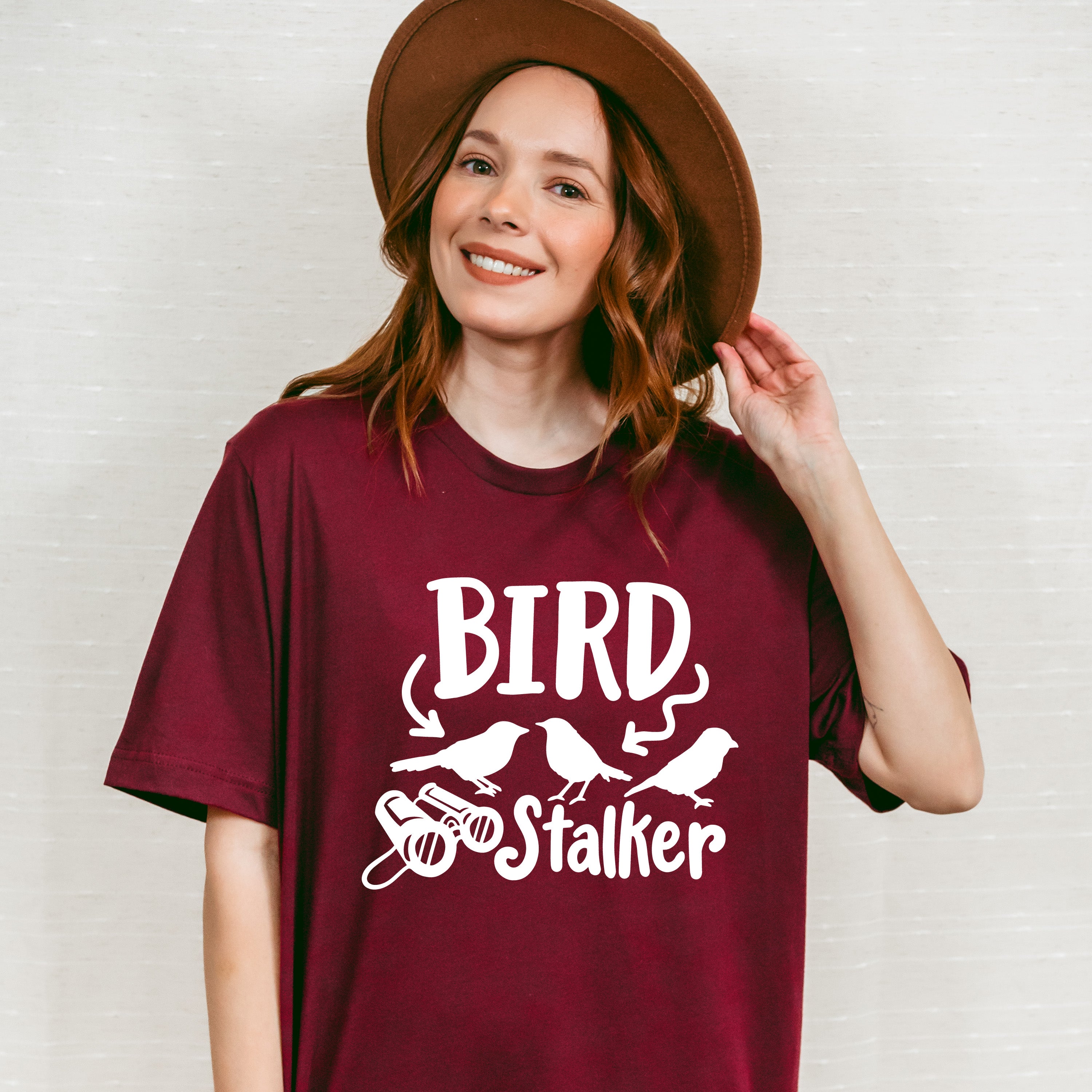 Bird Stalker - Birds Unisex Crewneck T-Shirt Sweatshirt Hoodie