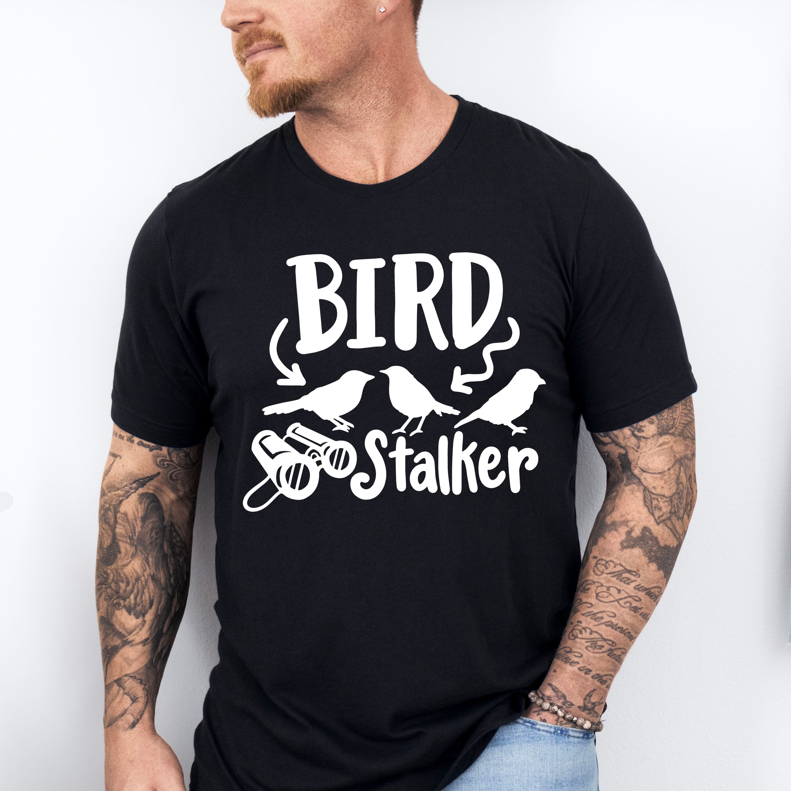 Bird Stalker - Birds Unisex Crewneck T-Shirt Sweatshirt Hoodie