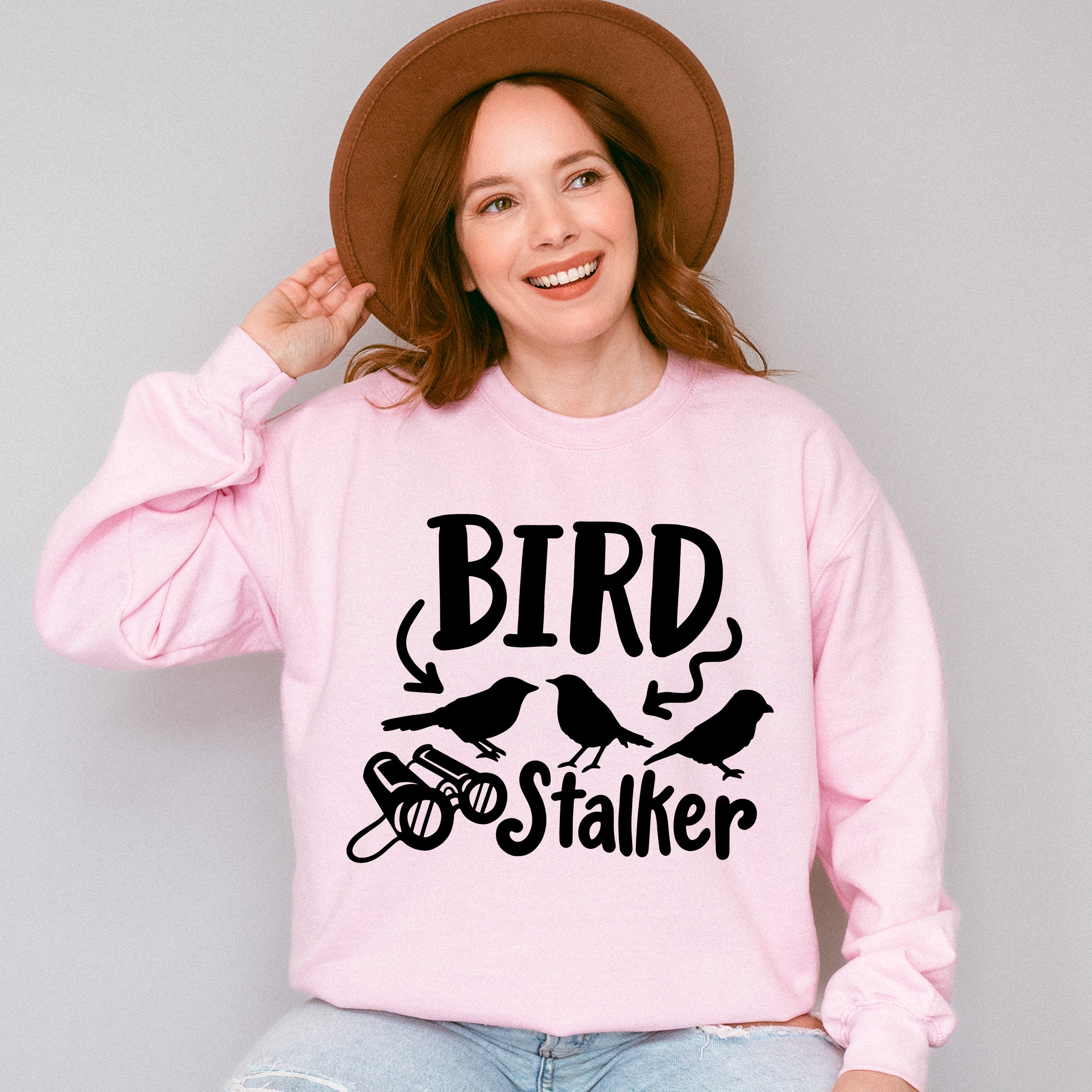 Bird Stalker - Birds Unisex Crewneck T-Shirt Sweatshirt Hoodie