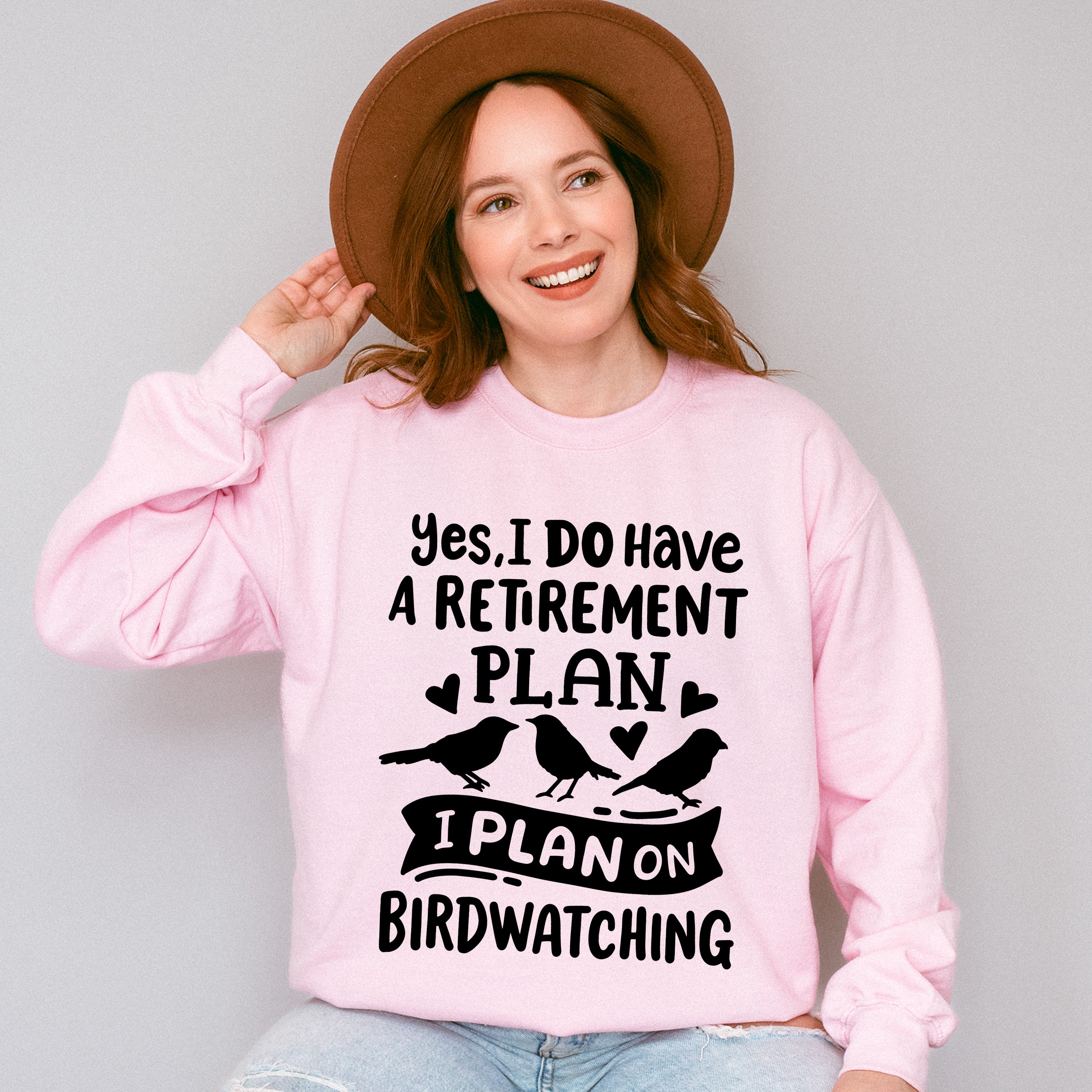 I Plan On Birdwatching - Birds Unisex Crewneck T-Shirt Sweatshirt Hoodie