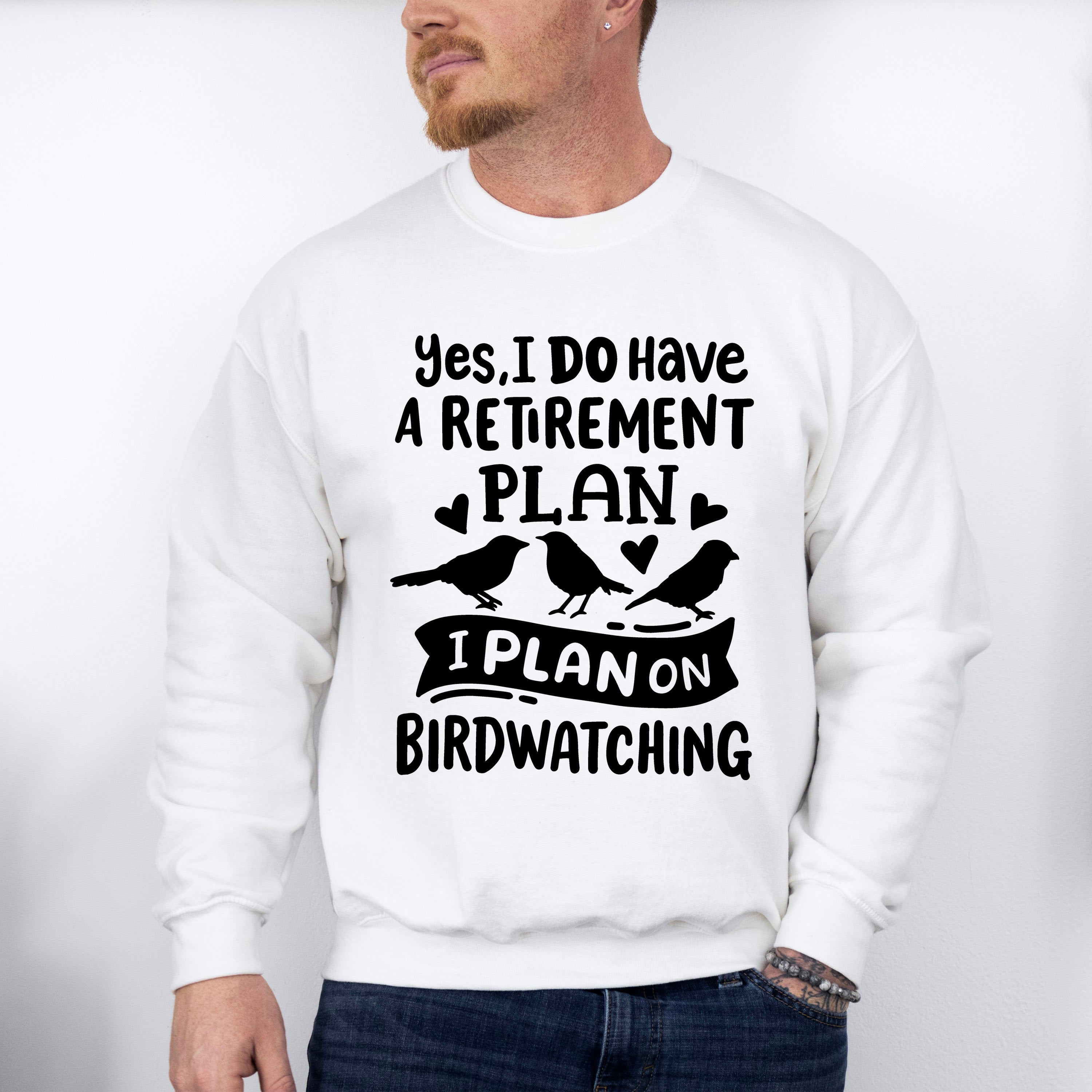 I Plan On Birdwatching - Birds Unisex Crewneck T-Shirt Sweatshirt Hoodie