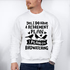 I Plan On Birdwatching - Birds Unisex Crewneck T-Shirt Sweatshirt Hoodie