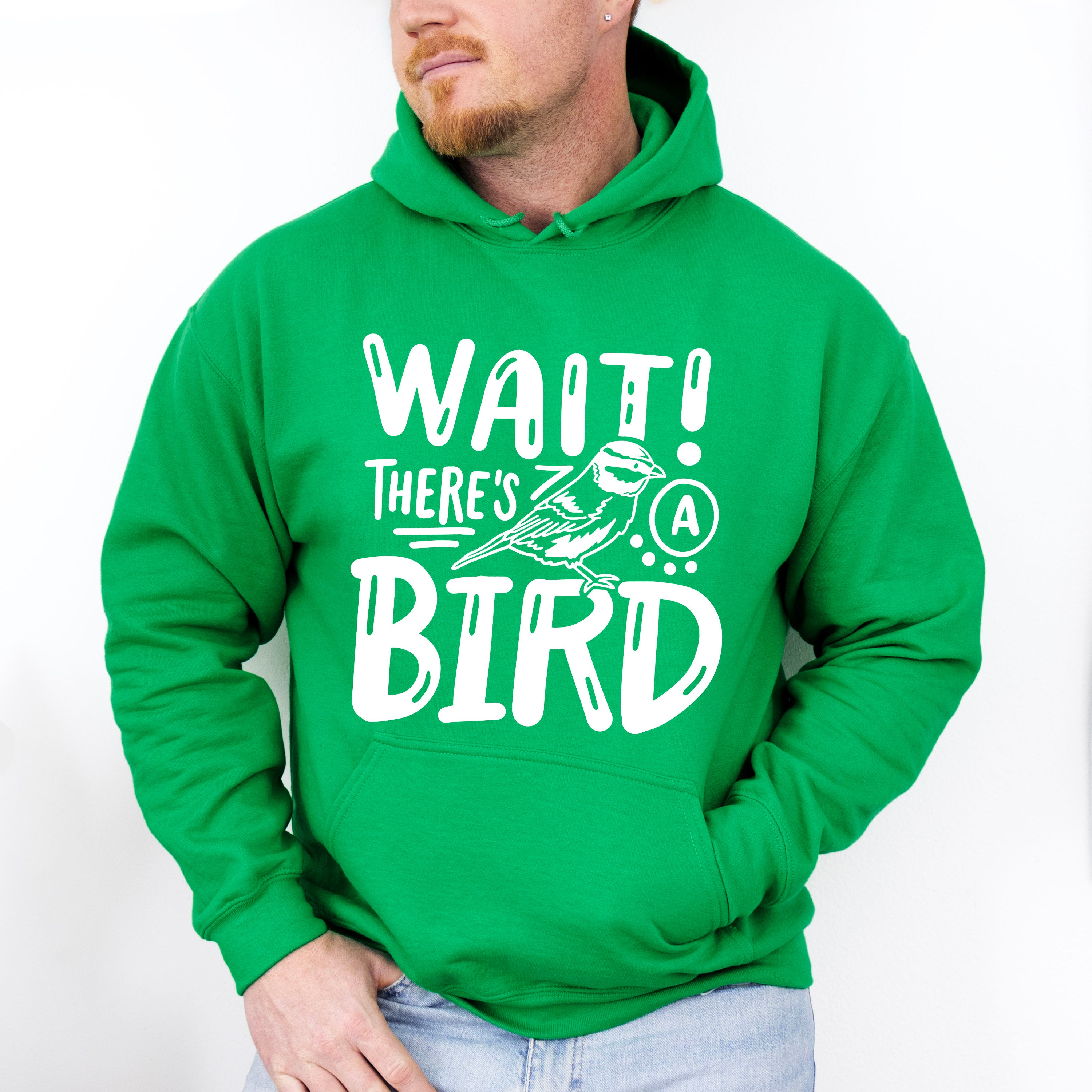 Wait There's A Bird - Birds Unisex Crewneck T-Shirt Sweatshirt Hoodie