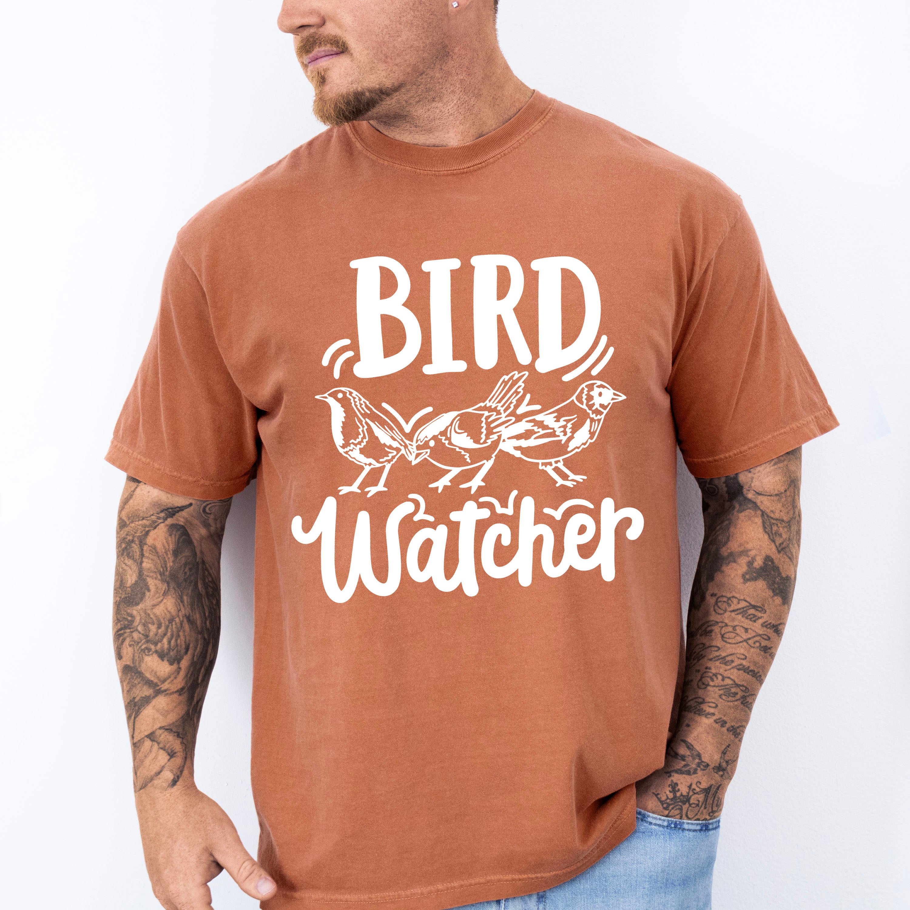 Bird Watcher Design - Birds Unisex Crewneck T-Shirt Sweatshirt Hoodie