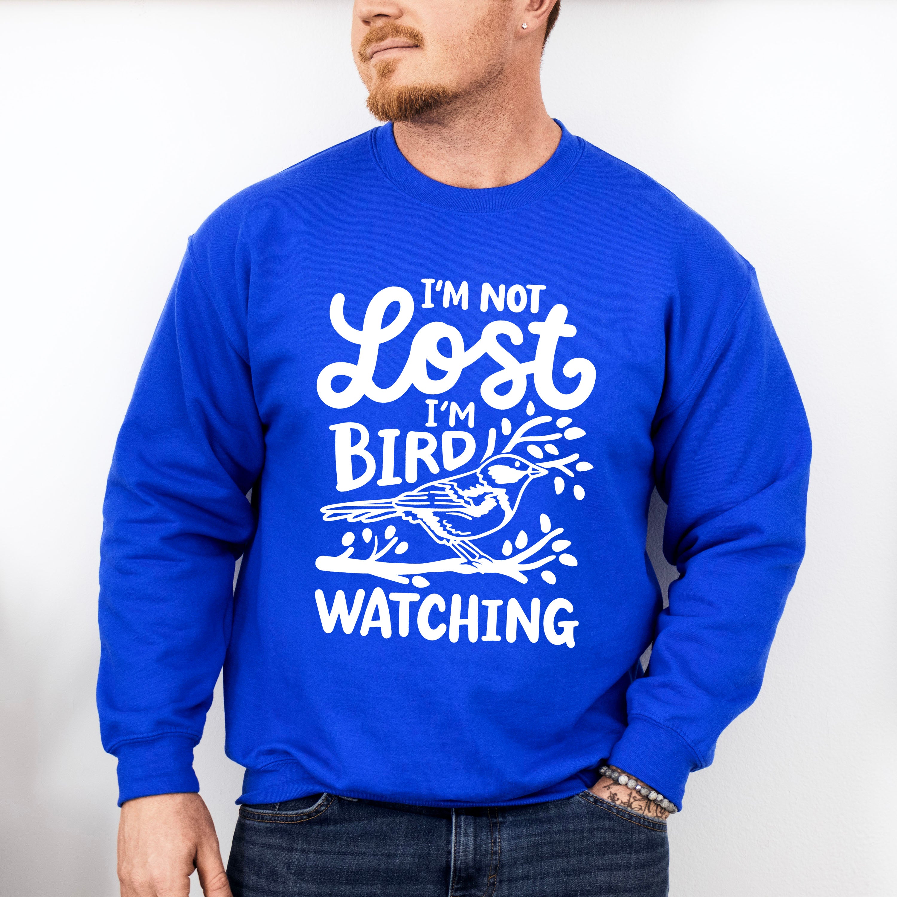 I'm Not Lost I'm Bird Watching - Birds Unisex Crewneck T-Shirt Sweatshirt Hoodie