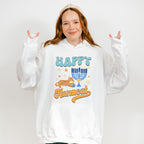 Happy Hanucat - Hanukkah Unisex Crewneck T-Shirt Sweatshirt Hoodie