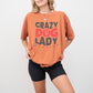 Crazy Dog Lady Paw Design - Dogs Unisex Crewneck T-Shirt Sweatshirt Hoodie